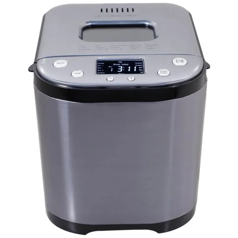 Panificadora Automática 15 Em 1 Com Tigela Antiaderente, 3 Cores De Crosta E 3 Tamanhos De Pão, 110v 710w, Frigidaire, Preta
