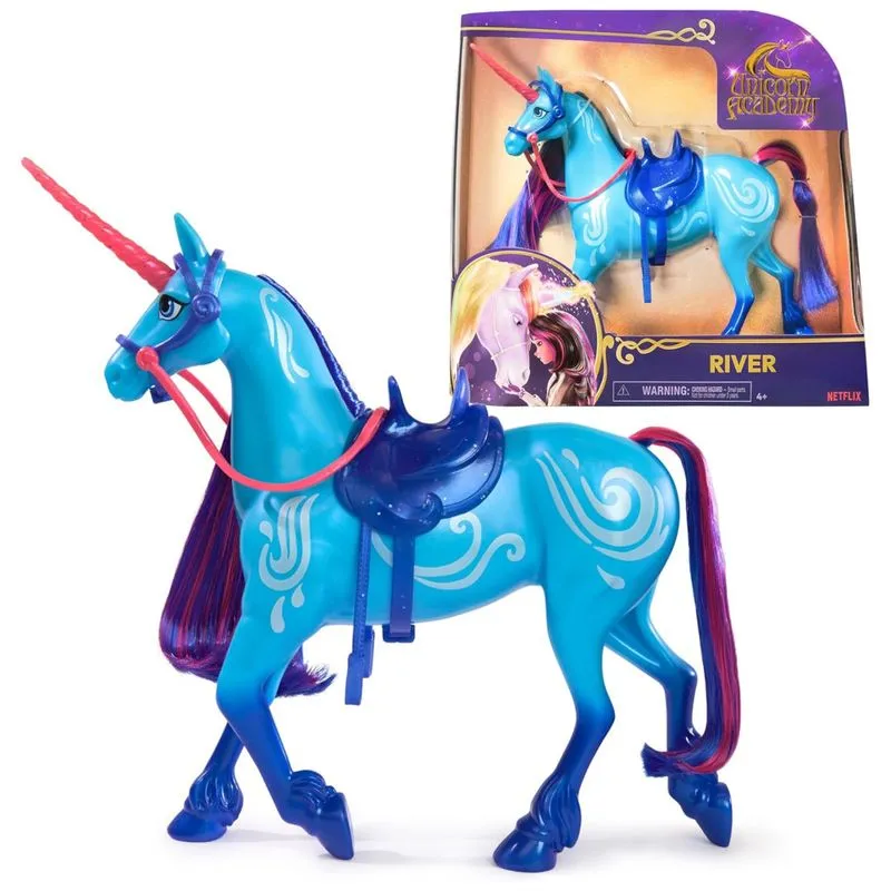 Unicórnio De 27 Cm Com Movimento Da Cabeça E Acessórios De Equitação, Ideal Para Crianças Que Amam Cavalos E Brincadeiras Criativas, Academia