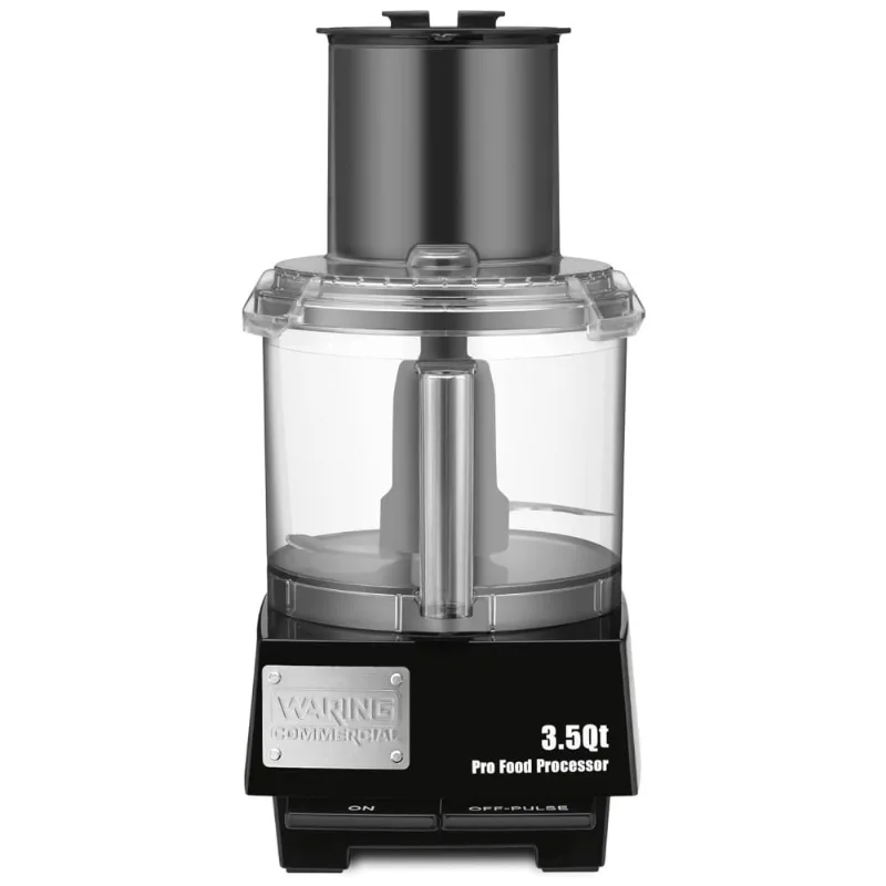 Processador De Alimentos Profissional 3,3l Com Mais De 20 Opções De Processamento E Plugue De 5 A 15 Fases, 110v 720w, Waring Wfp14s, Preto
