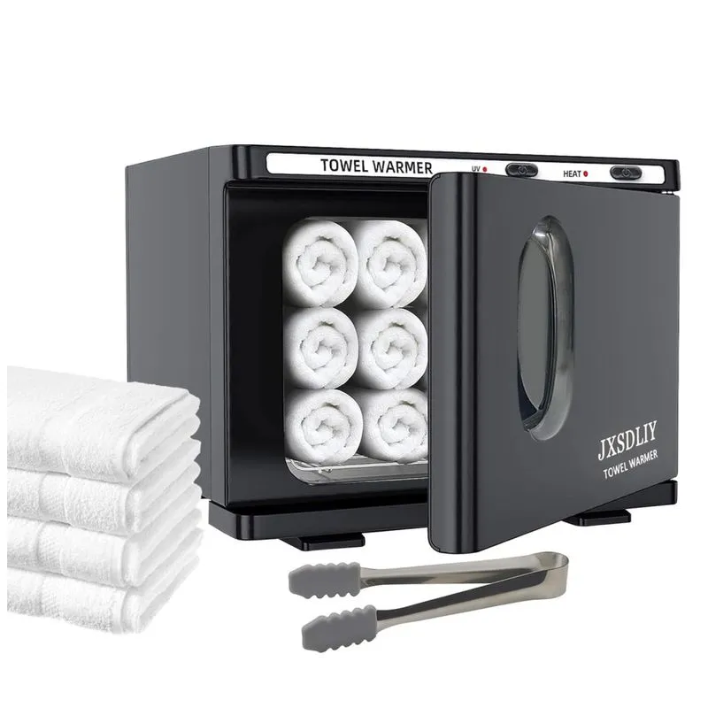 Aquecedor De Toalhas 8l Ideal Para Salões De Beleza, 110v, Jxsdliy, Preto
