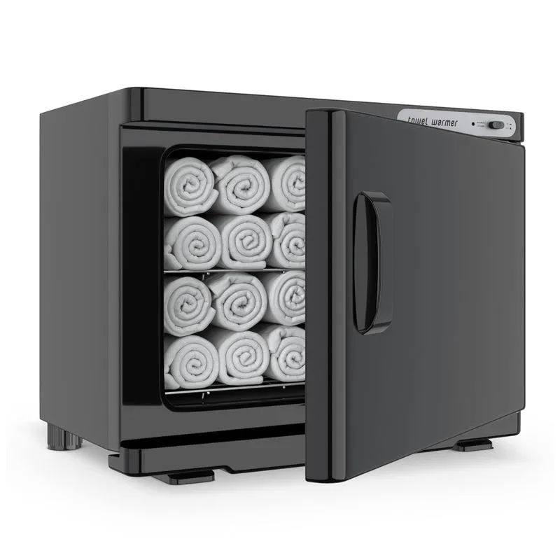 Aquecedor De Toalhas 23l Armazena Até 12 Toalhas Faciais, 110v, Ryjaune, Preto