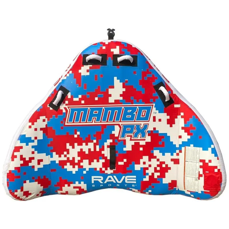 Inflável Rebocável Rave Sports Mambo Px Para 2 Pessoas – Diversão Aquática De Alta Energia