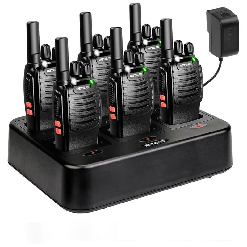 Rádio Comunicador Walkie Talkie Retevis H-777 Para Adultos De Longo Alcance, Recarregáveis, Rádio Bidirecional Com Carregador