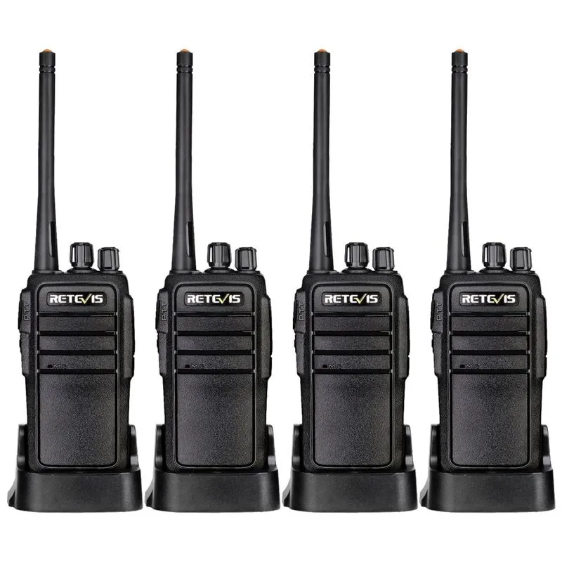Rádio Comunicador Walkie Talkie Retevis Rt21 Para Adultos, Rádio Bidirecional De Longo Alcance, Recarregáveis, Portátil, Frs, Durável(4 Unidades).