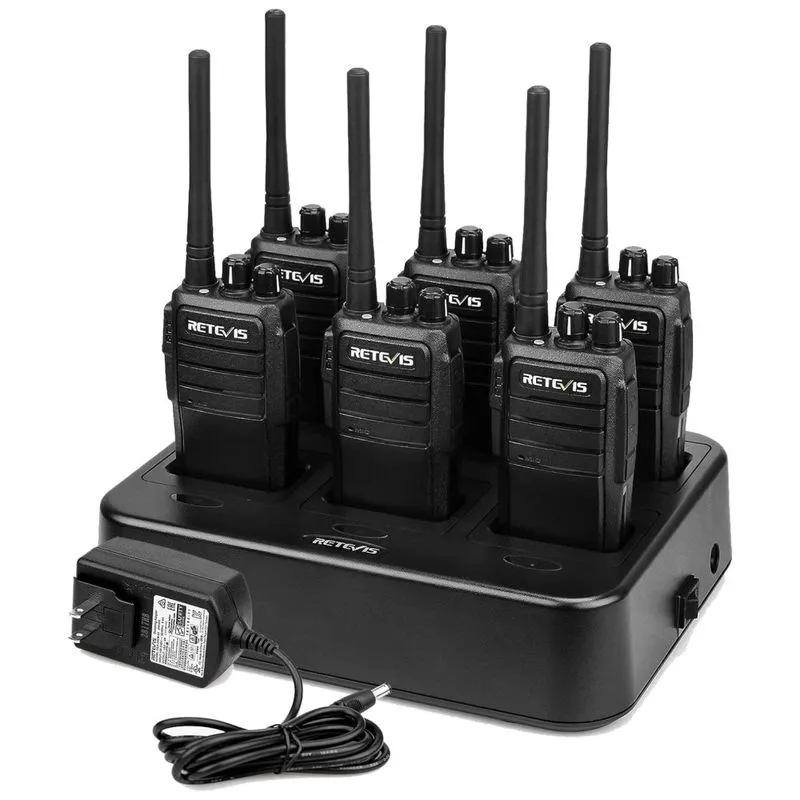 Rádio Comunicador Walkie Talkie Retevis Rt21 Rádio Bidirecional De Longo Alcance, Recarregável Para Adultos, Resistente, Com Carregador Multivias