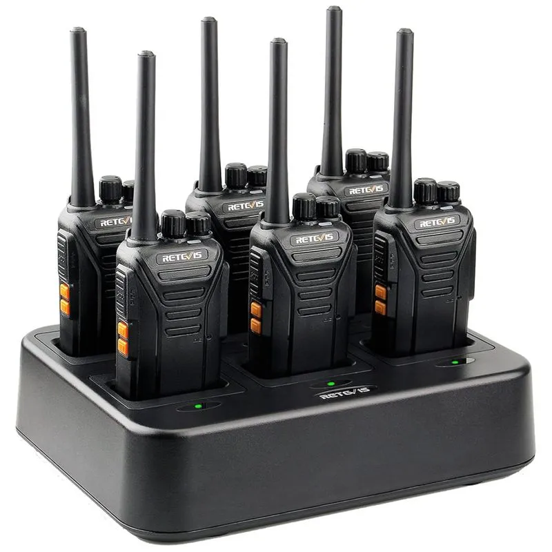 Rádio Comunicador Walkie Talkie Retevis Rt27 Para Adultos, Rádio Bidirecional Resistente, Vox Mão Livre, Alarme Local, Com Carregador Multivias