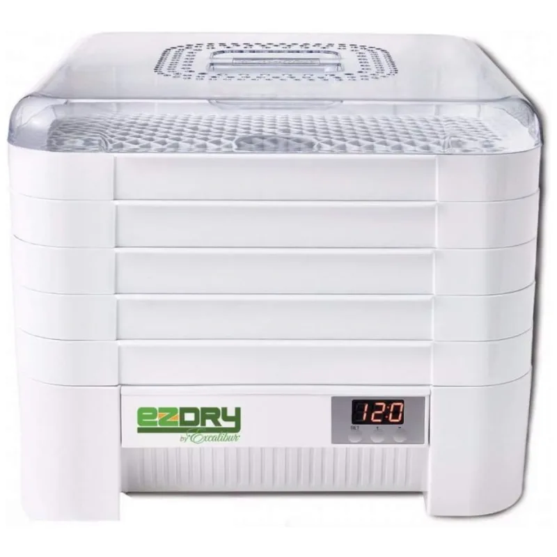 Desidratador De Alimentos Empilhável Excalibur Ecb50b Com 5 Bandejas, 400w, 110v