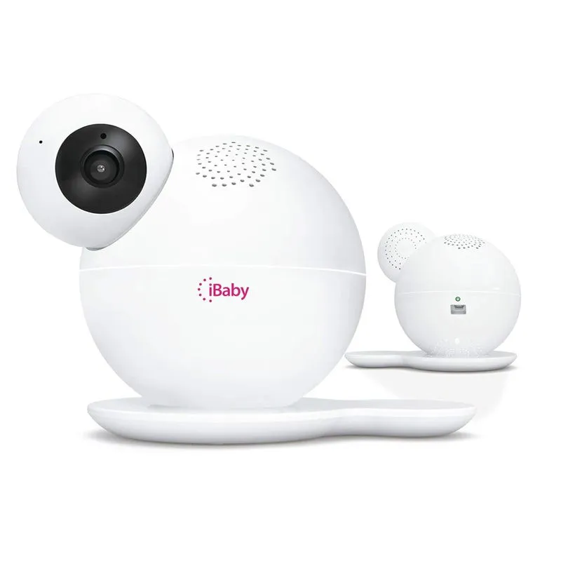 Monitor De Bebê Ibaby Care M7 Lite: Câmera Full Hd 1080p Com Visão Noturna, Áudio Bidirecional, Sensor De Temperatura E Inclinação Remota