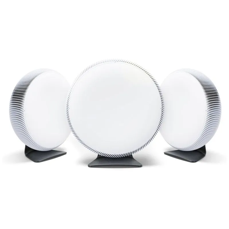 Purificador De Ar Iqair Atem X, 3 Unidades, Inteligente Para Grandes Ambientes Até 460 M², Controle Via App Wifi, Filtros Hyperhepa Para Vírus.