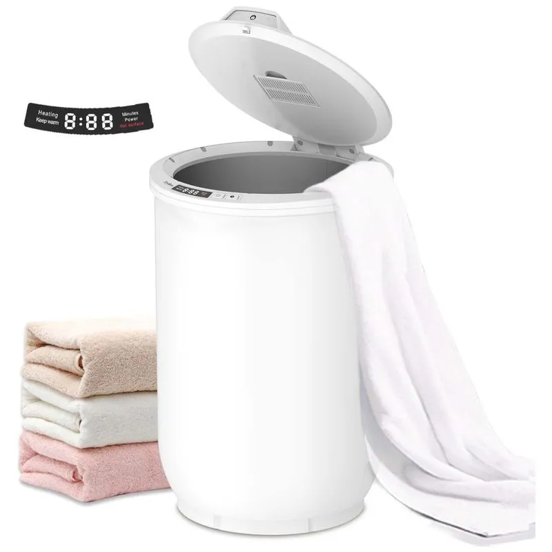 Aquecedor De Toalhas Ultra Grande, Aquecimento Rápido Com Timer, Controle Digital De Um Botão, Trava De Segurança, Desligamento Automático,trydow.