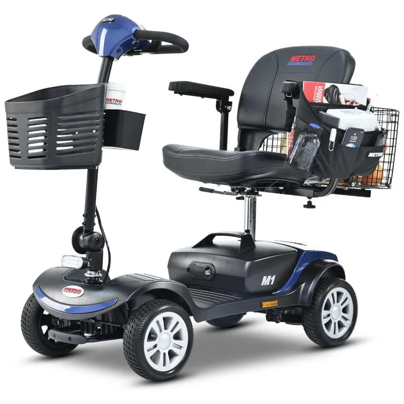 Cadeira De Rodas Elétrica De Mobilidade Para Adultos 4 Rodas, Scooter Motorizada Para Idosos, Capacidade Máxima 136 Kg,bariho.