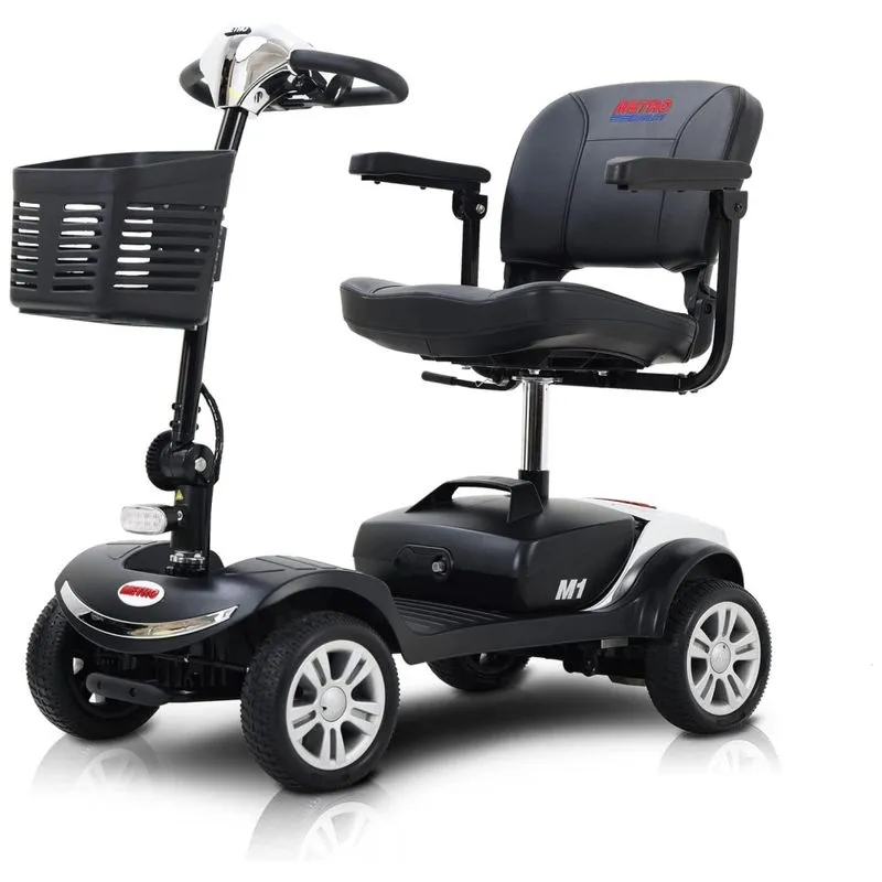 Cadeira De Rodas Elétrica Metro Mobility Para Idosos,scooter Motorizado De 4 Rodas, Dobrável, Para Adultos, Com Bateria De Longa Duração.