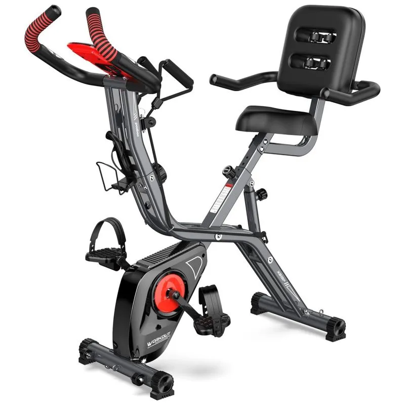 Bicicleta De Exercício Dobrável. Máquina De Bicicleta Estacionária De Fitness Dobrável. Bicicleta De Ciclismo Interna