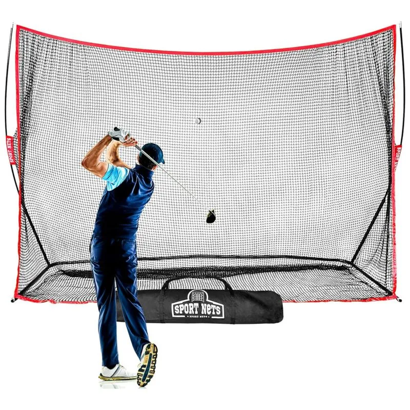 Rede De Golfe Resistente, Área De Impacto Ideal Para Prática No Quintal Ou Garagem Interna Equipamento Perfeito Para Qualquer Golfista,hit Run Steal.