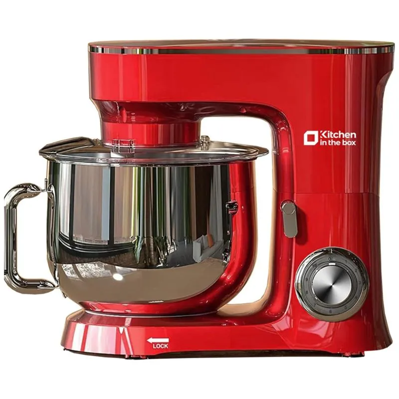Batedeira Kitchen In The Box, 900w 8,5 Litros Elétrica De Cozinha, 10 Velocidades Com Capacidade Grande Para Massas, Ganchos De Massa, Batedor De