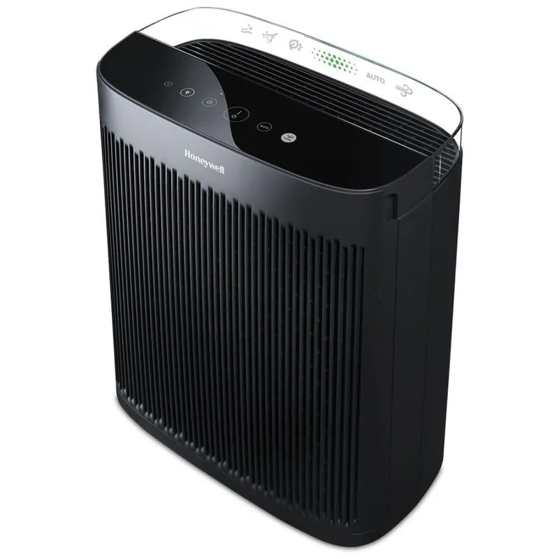Purificador De Ar Honeywell Insight Hepa Para Ambientes De 33 Metros Quadrados Com Indicador De Qualidade Do Ar, Modo Automático, Preto
