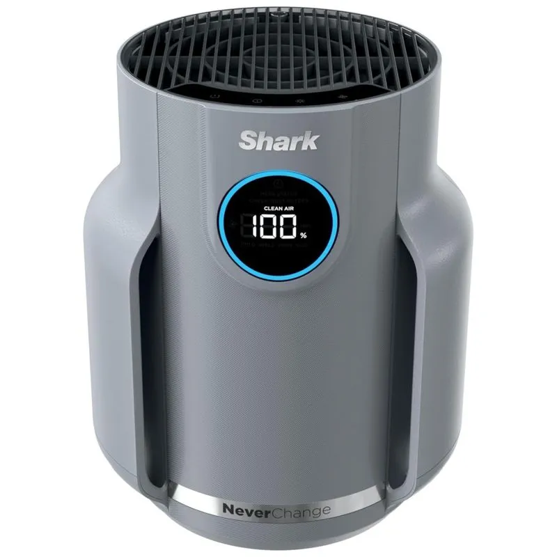 Purificador De Ar Shark N Change Compact Pro Com Filtro Hepa Durável, Para Pelos De Animais, Poeira E Alergênicos, Ultrassônico