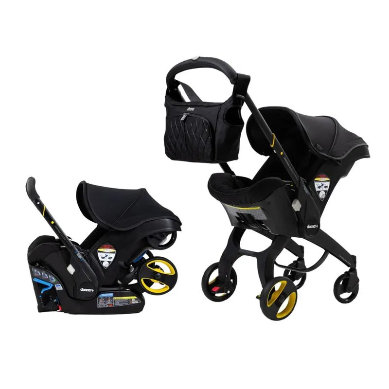 Sistema De Viagem All-in-one Doona Car Seat Stroller Edição Midnight