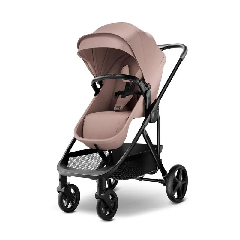 Carrinho De Bebê E Moisés Mama &amp; Baby Rovee, 2 Em 1, Leve E Confortável, Com Assento Reversível E Capota Solar Upf 50, Rodas Todo-o-terreno Para