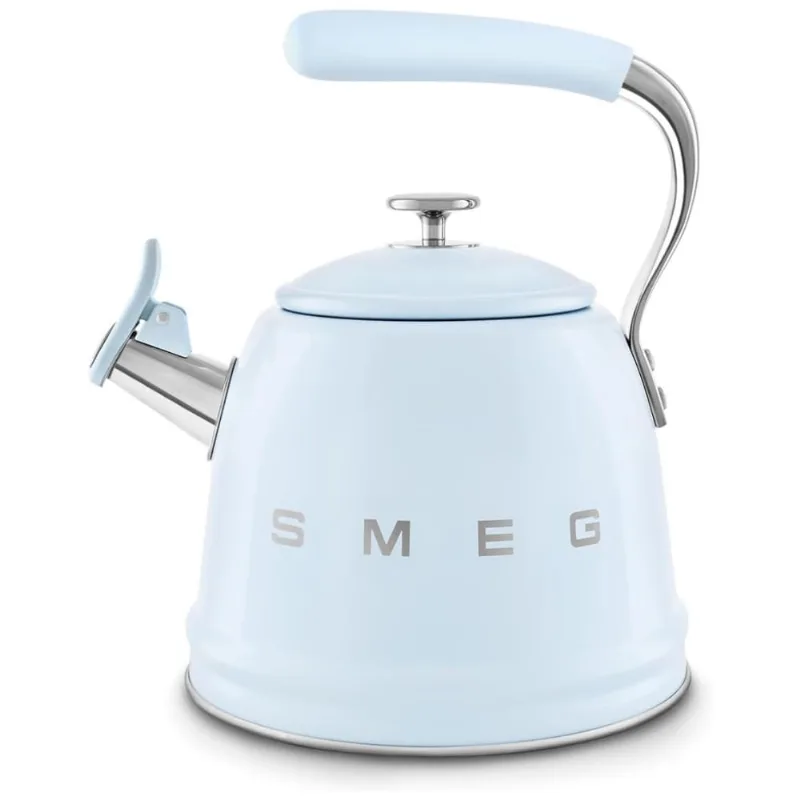 Chaleira Smeg Retro 2,4 Litros Azul Pastel