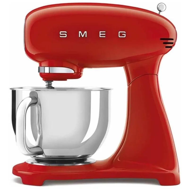 Batedeira Smeg 50s Retro Vermelha: Potência E Versatilidade Na Sua Cozinha