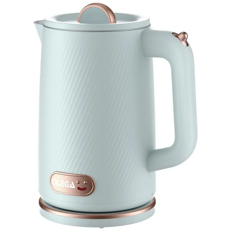 Chaleira Olega Electric - Chaleira De Chá Elétrico De 1500w 1.8l Aço Inoxidável Chalteres Elétricos Para Água Fervente
