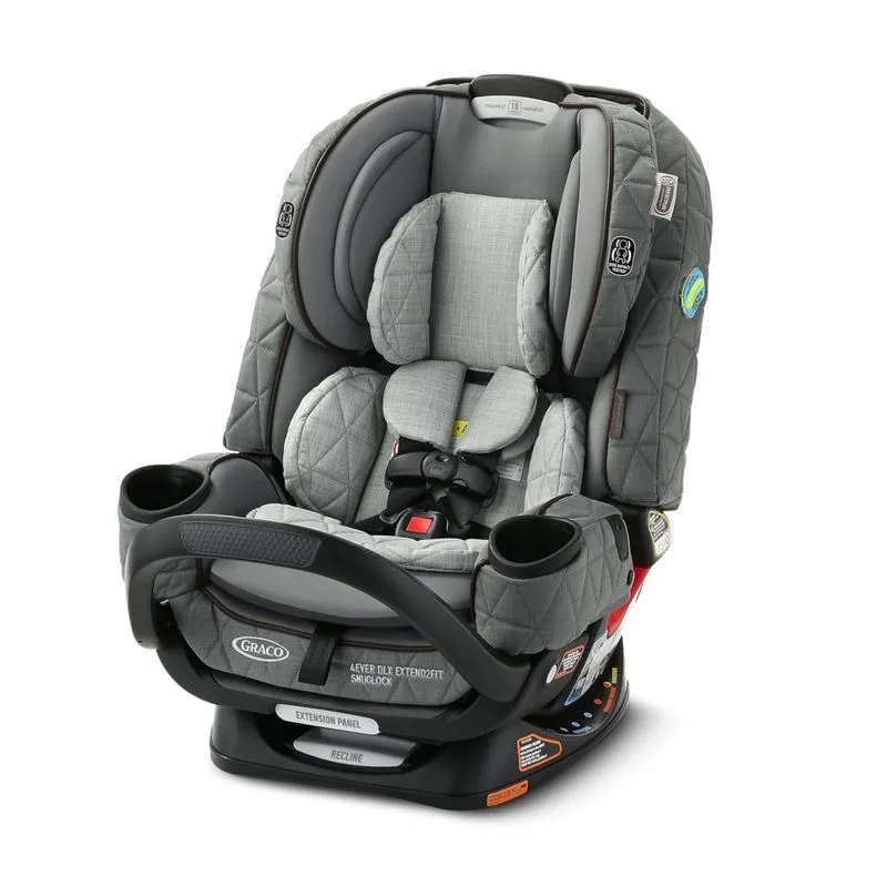 Cadeirinha De Carro 4 Em 1 Graco Premier 4ever Dlx Extend2fit Snuglock Com Barra Anti-rebote