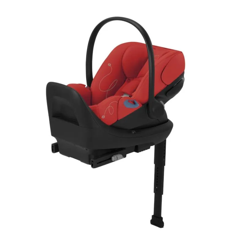Assento De Segurança Para Bebês Cybex Cloud G Lux Comfort Extend Com Base Anti-rebote, Perna De Apoio E Proteção Linear De Impactos Laterais