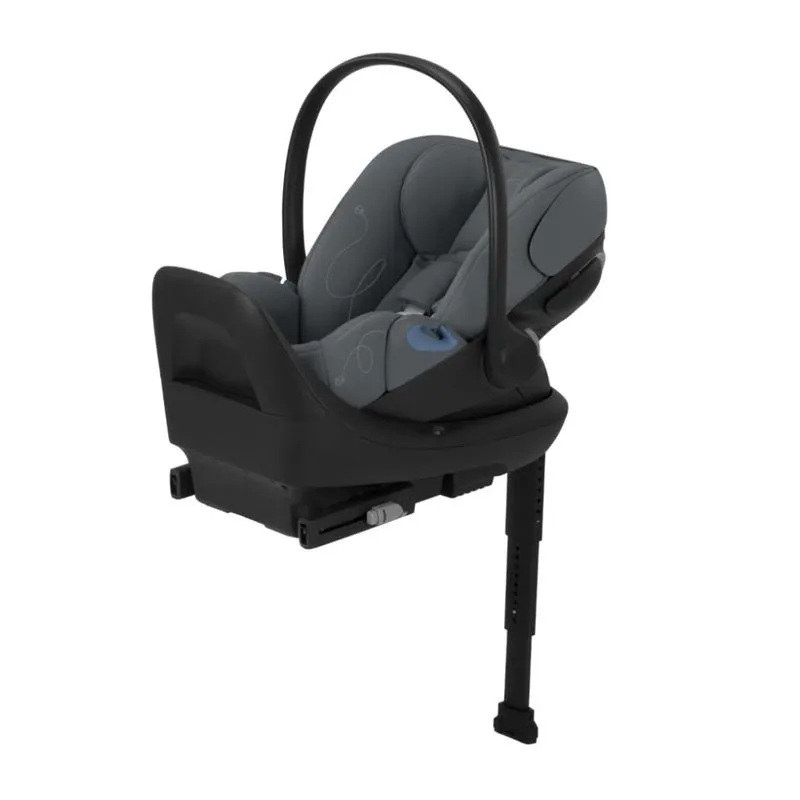 Assento Automotivo Para Bebê Cybex Cloud G Lux Comfort Extend Com Base Anti-rebote, Perna De Apoio E Proteção Lateral Linear, Latch,