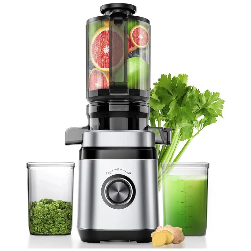 Extrator De Sucos Eilkos, Com Abertura De Alimentação De 11,2 Cm, 350w Para Frutas E Vegetais Inteiros, Alta Eficiência, Fácil Limpeza, Extrator De
