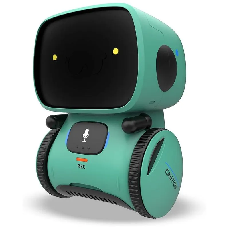 Kaekid Robots: Robô Interativo Para Crianças Com Sensor De Toque, Controle Por Voz, Reconhecimento De Fala, Canto E Dança