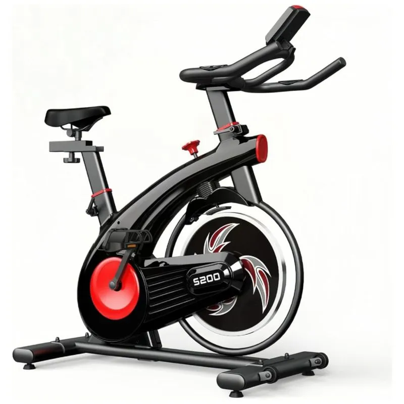 Bicicleta De Exercício Profissional Com Monitor De Pulso Digital - Maicifi