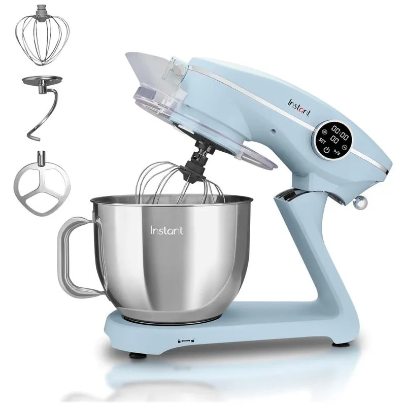 Batedeira Instant Pot Stand Mixer Pro, 600w 10 Velocidades Com Interface Digital, Tigela De Aço Inoxidável 7,4litros