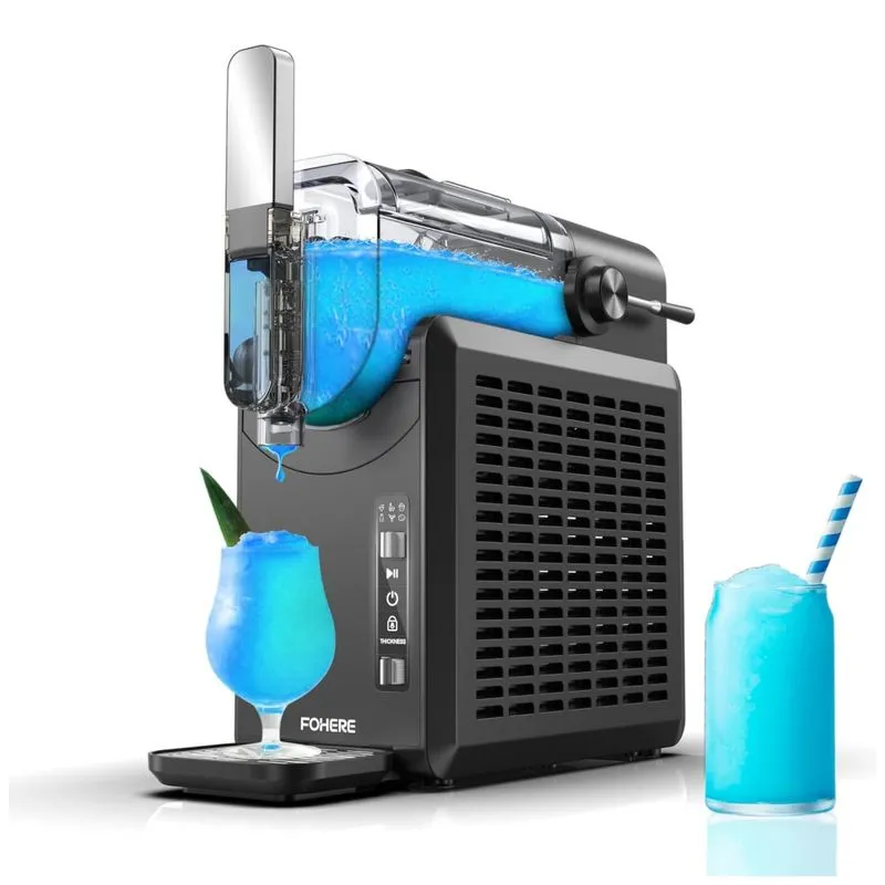Máquina De Frozen E Margarita Fohere Com 5 Configurações, Limpeza Automática, Sem Gelo, Bebidas Frescas Por 12h, Ideal Para Festas