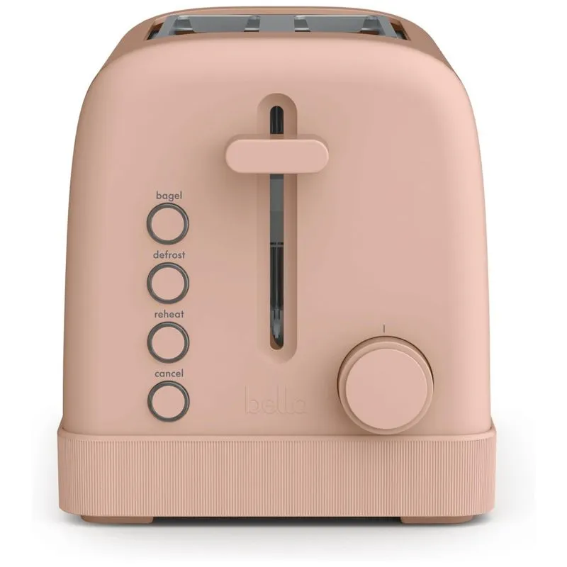 Torradeira Bella 2 Fatias, 6 Níveis De Tostagem, Função Reaquecimento, Cancelamento, Bagel E Descongelamento, Bandeja Removível - 1200w