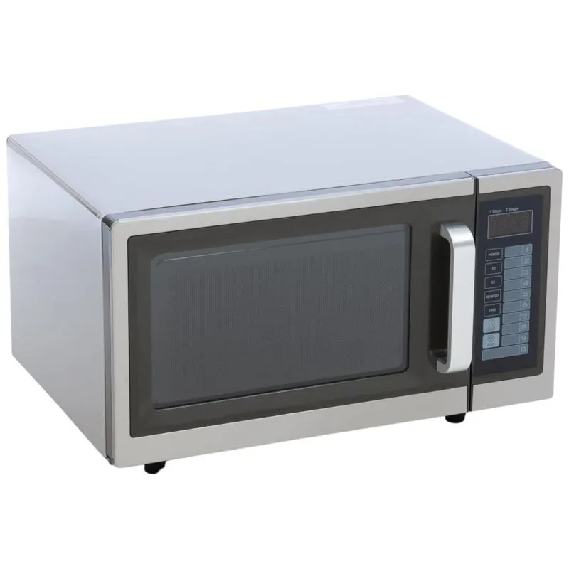 Micro-ondas Comercial Com Controle Digital Touch Pad, Interior De 1 Pé Cúbico, Aço Inoxidável, 1000 Watts, Aprovado Pela Ul E Nsf,a-to-z Supply