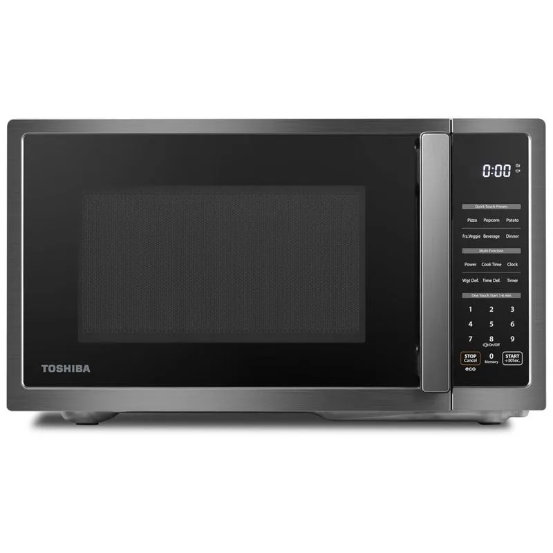 Forno De Micro-ondas Toshiba Ml4em09pabs Com 6 Programas, Função Silenciosa, Trava De Segurança, Ideal Para Cozinha Compacta, 25 Litros