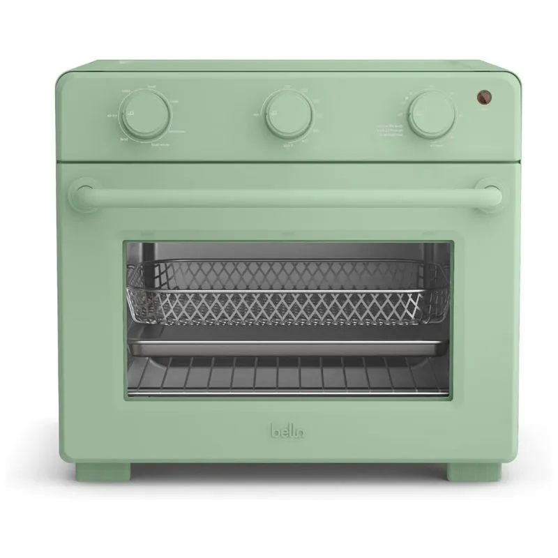 Forno Multifuncional Bella 6 Fatias Com Air Fryer Na Cor Seaglass