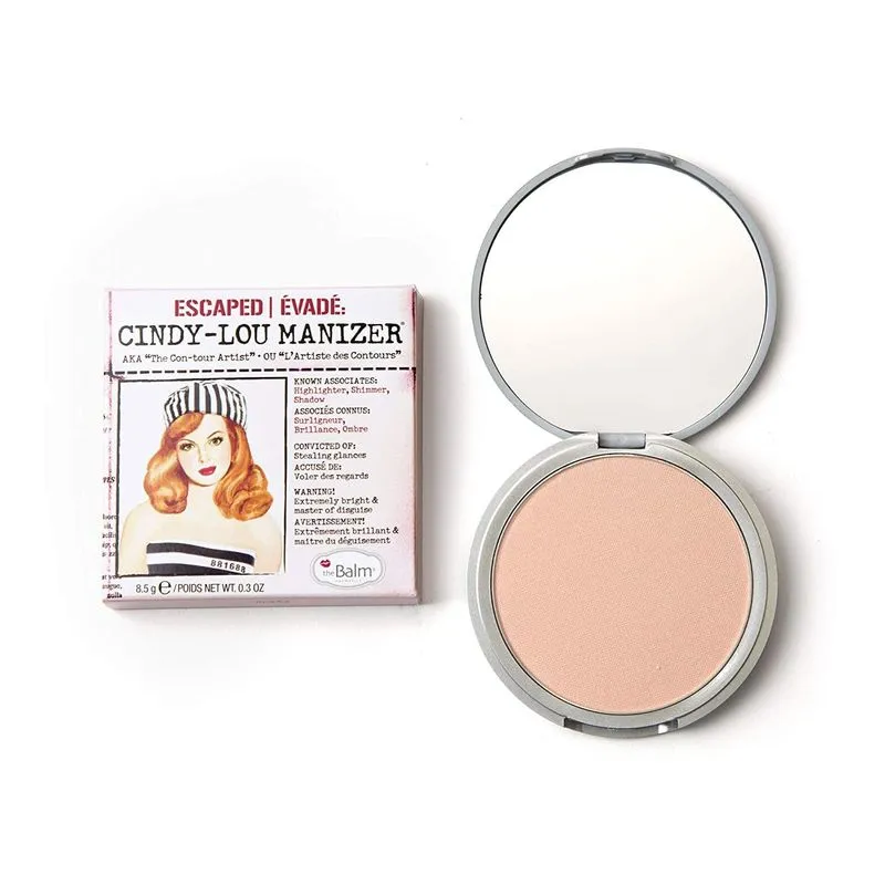 Iluminador Thebalm Cindy-lou Manizer Peachy-pink Subtle Glow