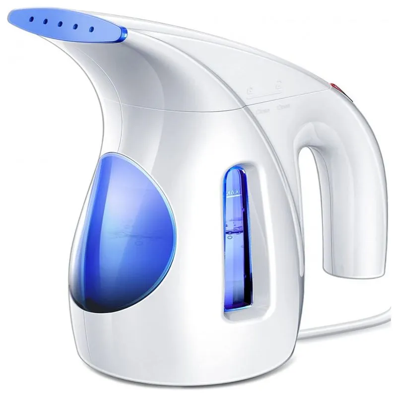 Vaporizador De Roupas Portatil, Aquece Em 130s, 240 Ml, 700w, 110v, Hilife Hl7, Branco