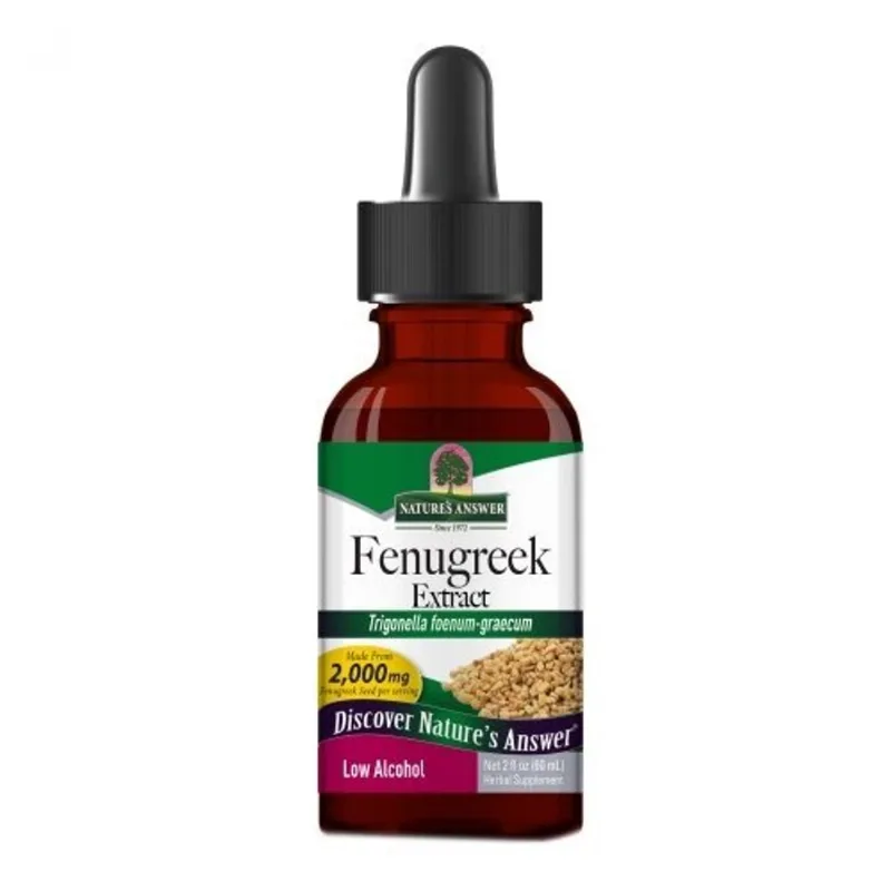 Extrato De Semente De Feno-grego 2 Fl Oz Por Resposta Da Natureza