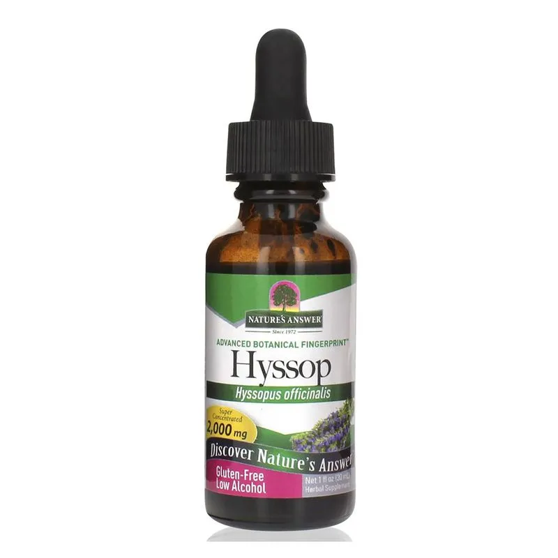 Suplemento Natures Answer Hyssop 2000mg 30ml