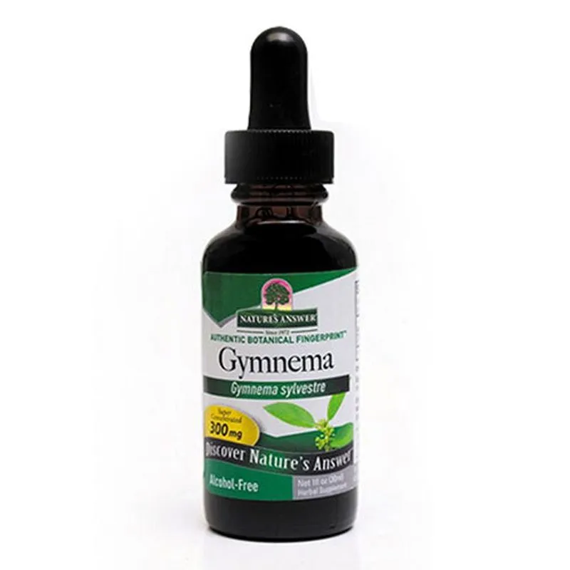 Folha De Gymnema Sem Álcool, 1 Oz Pela Resposta Da Natureza