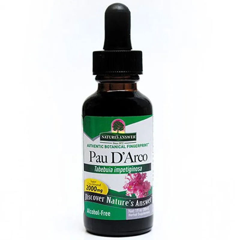 Extrato Sem Álcool De Pau Darco 1 Fl Oz Por Resposta Da Natureza
