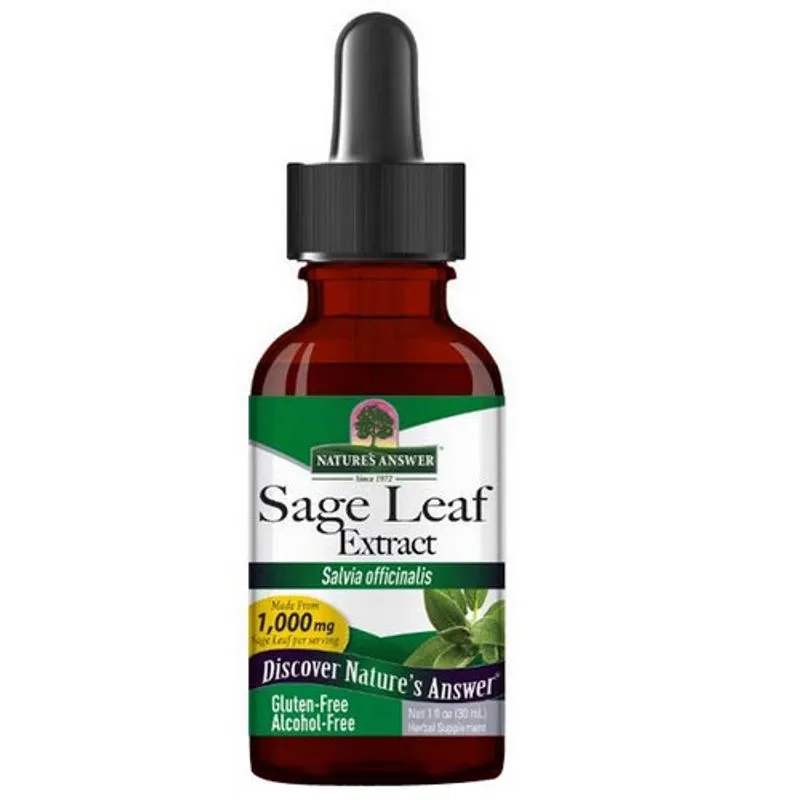 Sem Álcool De Sálvia, 1 Oz By Nature's Answer