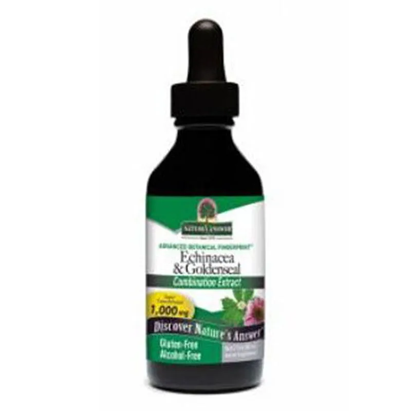 Echinacea-goldenseal Sem Álcool, 2 Oz Pela Resposta Da Natureza