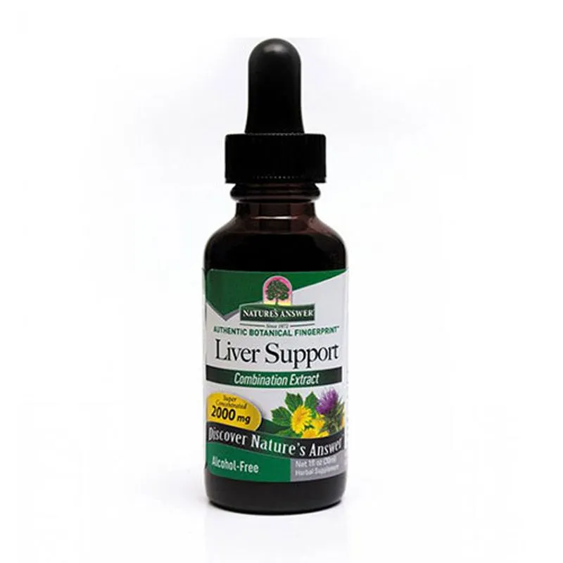 Suporte De Fígado Sem Álcool, 1 Oz Pela Resposta Da Natureza
