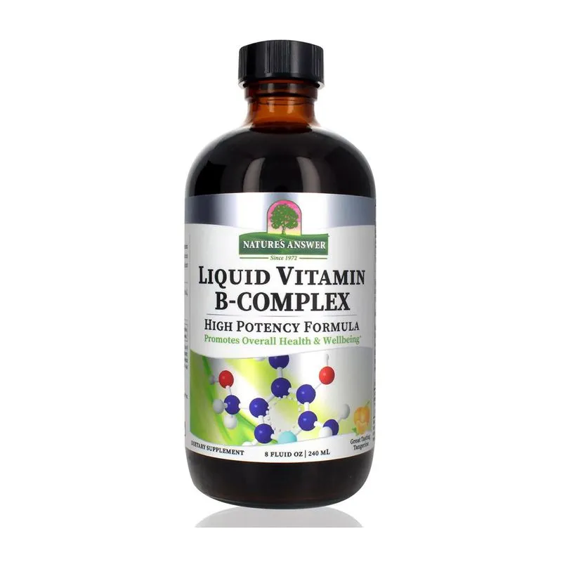 Suplemento De Vitamina Líquida Do Complexo B Da Naturese Answer 240 Ml