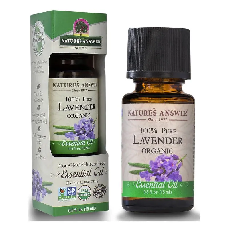 Óleo Essencial Natures Answer Lavender Organic 15ml