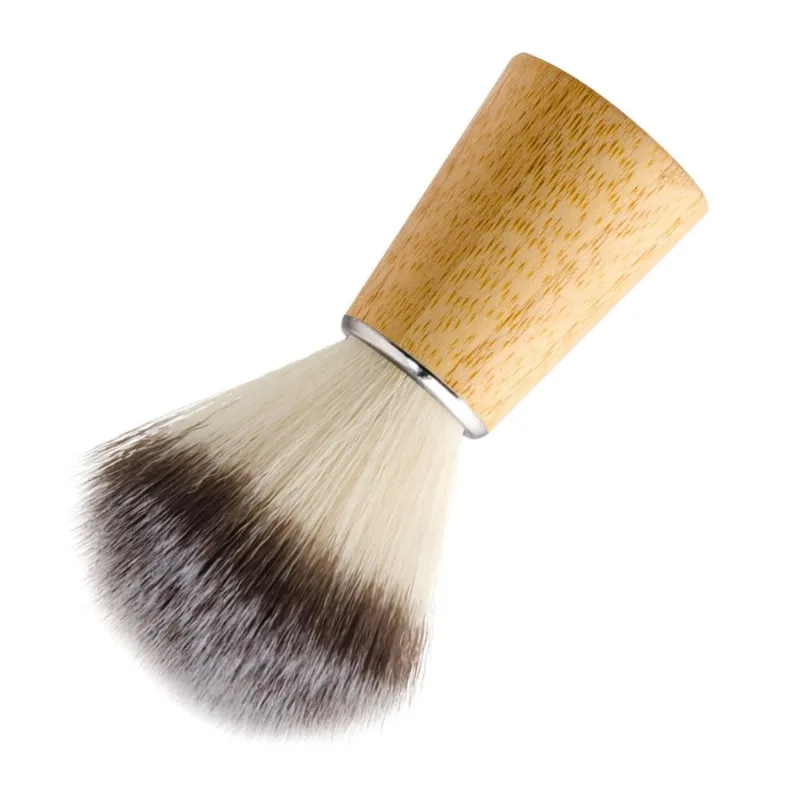 Escova De Barbear Masculina Portátil Fácil De Espumar Para Viagens Em Casa